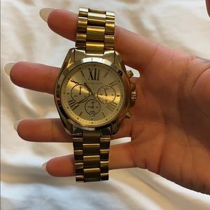 Gold Michael Kors watch